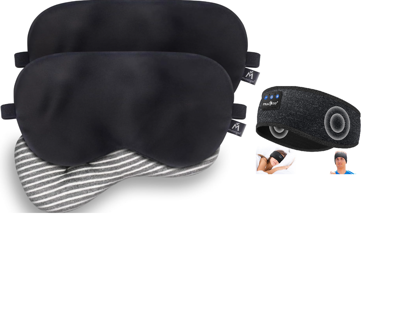 Eye mask + earplugs (sealed)